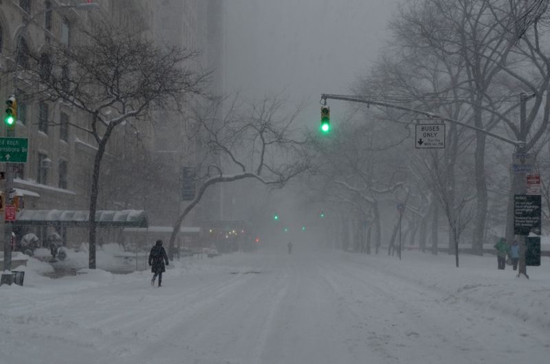 Illustration for article titled On the Ground in New York During a Blizzard
